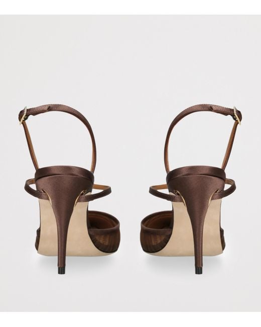 JENNIFER CHAMANDI Brown Vittorio Slingback Pumps 85