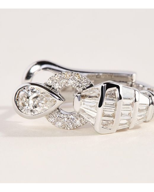 SHAY Natural And Diamond Serpentine Earrings