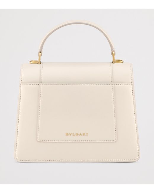 BVLGARI Natural Small Leather Serpenti Forever Top-Handle Bag