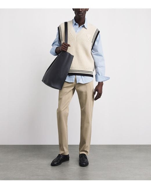 7 For All Mankind Natural Performance Sateen Chinos for men