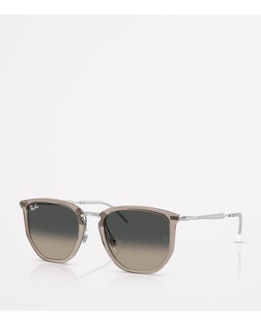 Ray-Ban Gray Rb4451 Irregular Sunglasses