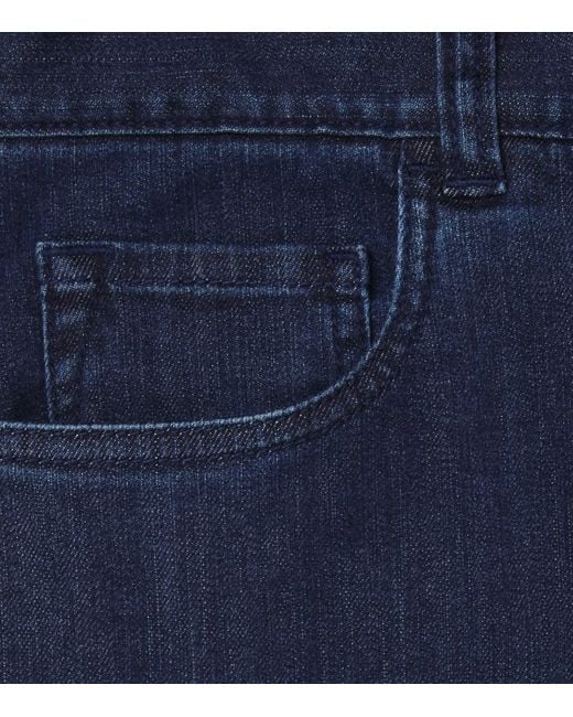Canali Blue Slim Jeans for men