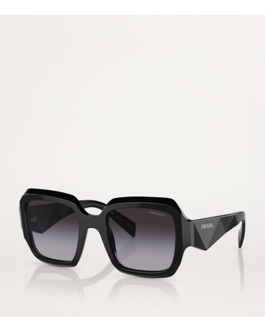 Prada Black Acetate 0Pr 28Zs Sunglasses