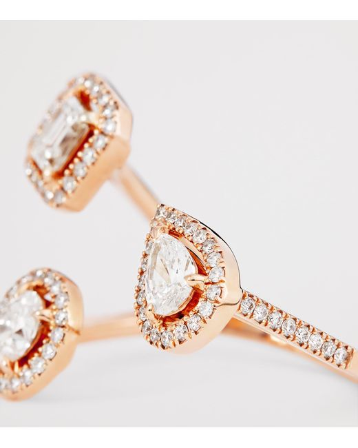 Messika Metallic And Diamond My Twin Ring