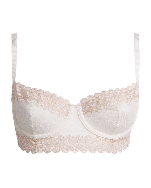 Simone Perele Gray Lace Radieuse Bra