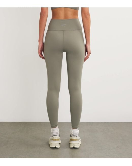 ADANOLA Green Ultimate Wrap Over Leggings