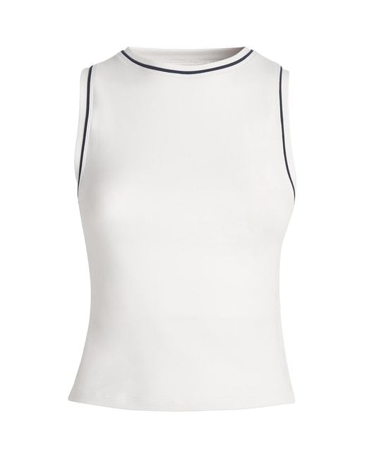 Varley White Lettie Tank Top