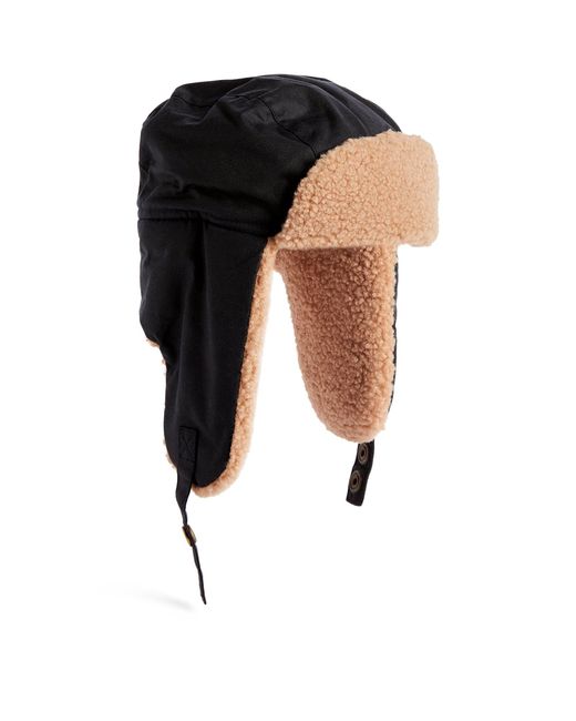 Barbour stanhope deals waxed trapper hat