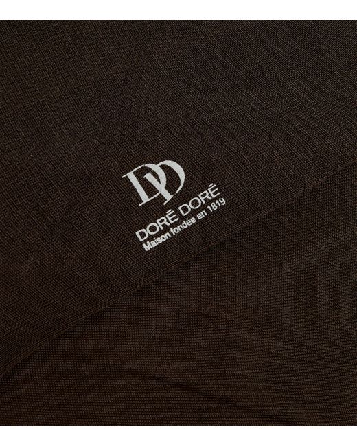 Doré Doré Black Cotton Socks for men