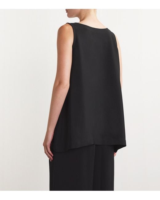 Eskandar Black Silk Top