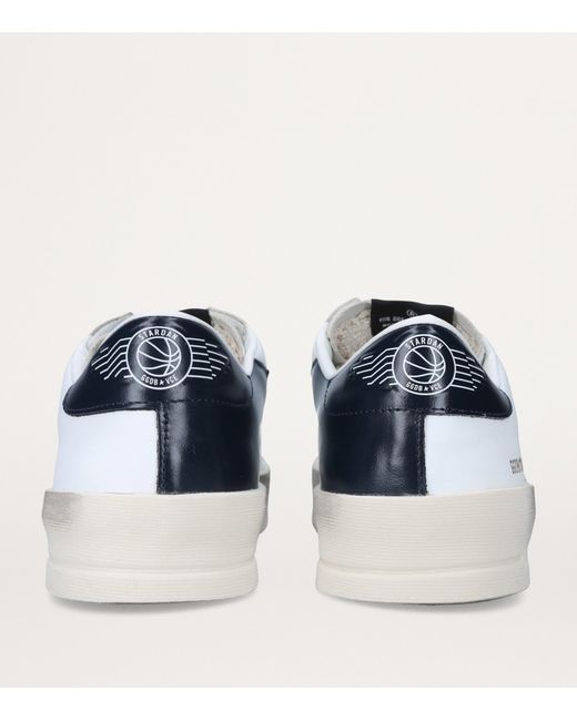 Golden Goose Deluxe Brand White Leather Stardan Sneakers for men