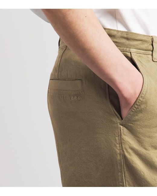 A.P.C. Natural Organic Cotton Lawrence Chinos for men