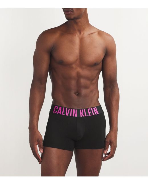 Calvin Klein Black Intense Power Trunks (pack Of 3) for men