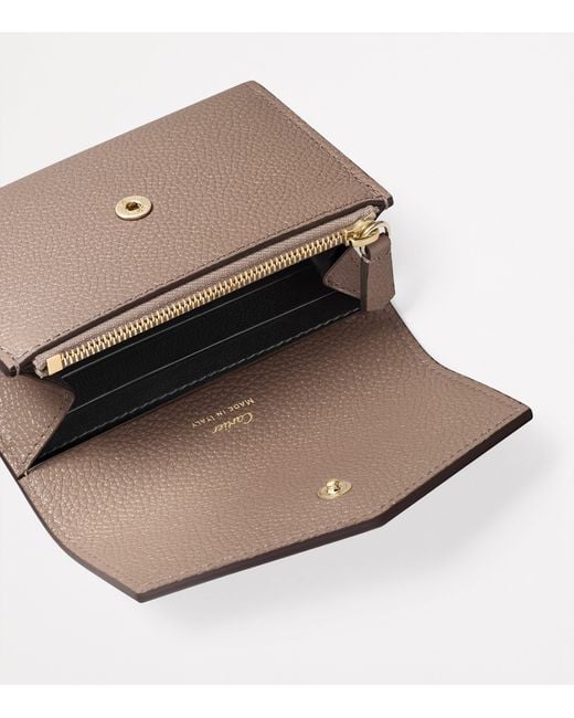 Cartier Natural Mini Leather Panthère Graphique Wallet
