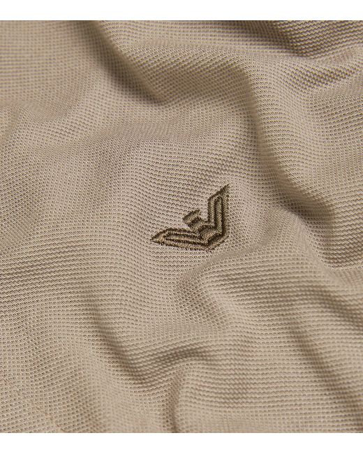 Emporio Armani Multicolor Mercerised Piqué Polo Shirt for men