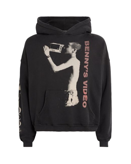 Enfants Riches Deprimes Black Cotton Benny's Video Hoodie for men