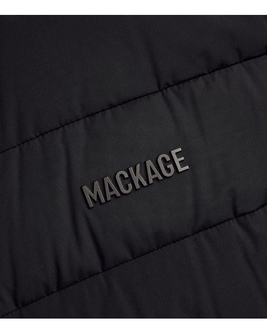 Mackage Black Wool-blend Hybrid Jacket for men