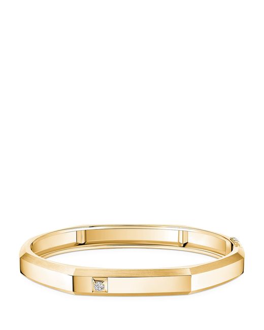 Messika Natural Moderniste Medium And Diamond Bangle
