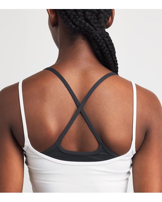 vuori White Daily Layered Tank Top