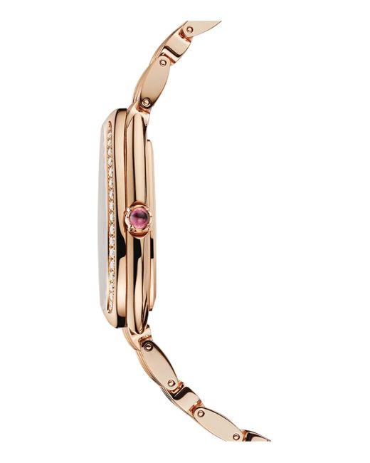 BVLGARI Metallic And Diamond Serpenti Seduttori Watch 33Mm