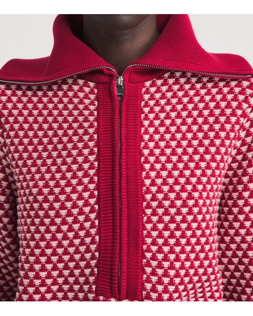 Varley Red Cotton Lloyd Sweater