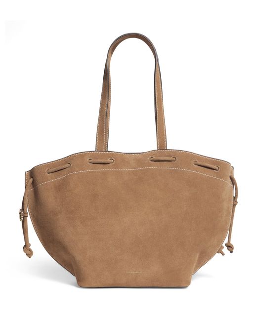 Claudie Pierlot Brown Suede Alban Tote Bag