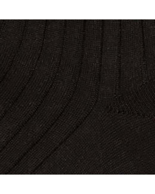 Falke Black No.2 Cashmere Long Socks for men
