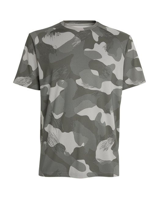 RLX Ralph Lauren Gray Camouflage Print T-shirt for men