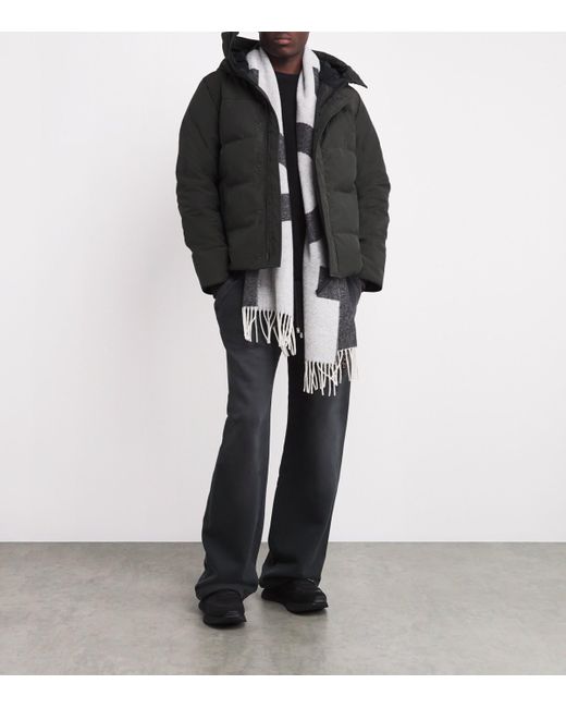 Canada Goose Black Quilted Macmillan Parka Jacket for men