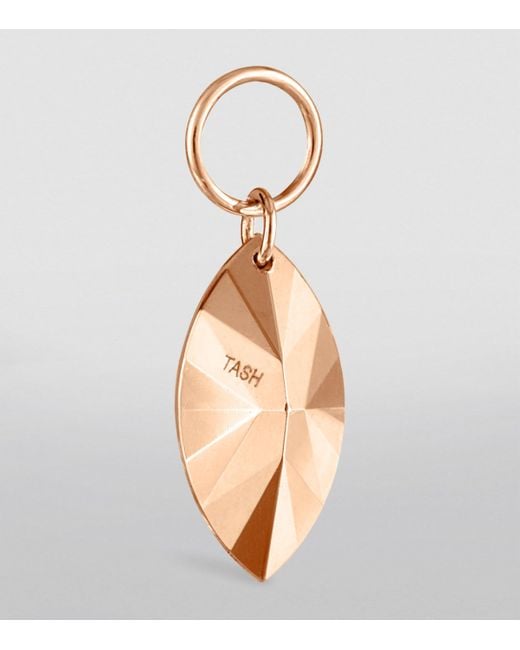Maria Tash Natural Faceted Marquise Charm
