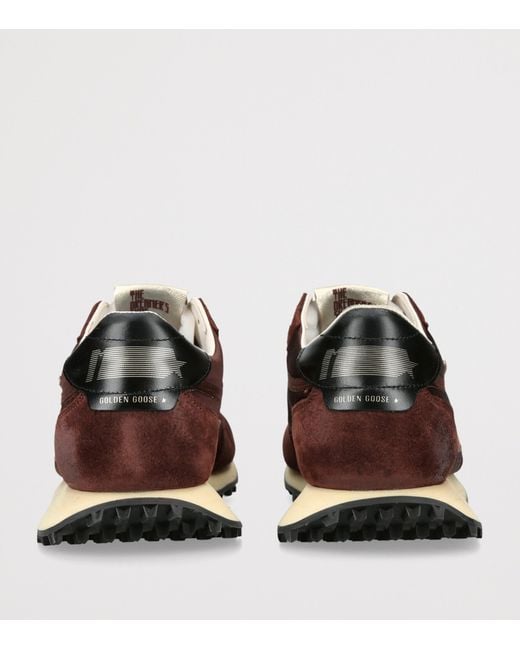 Golden Goose Deluxe Brand Brown Marathon Sneakers for men