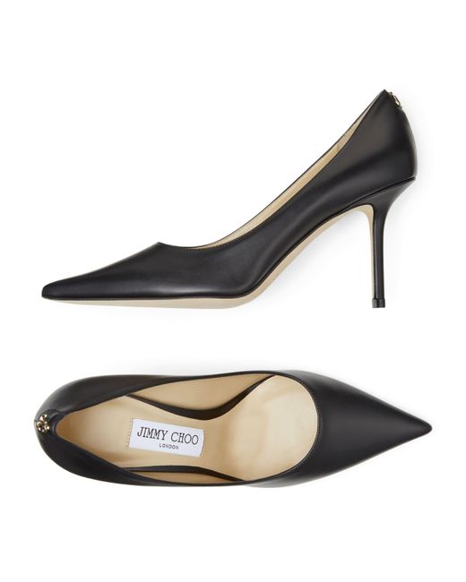Jimmy Choo Blue Love 85 Suede Pumps