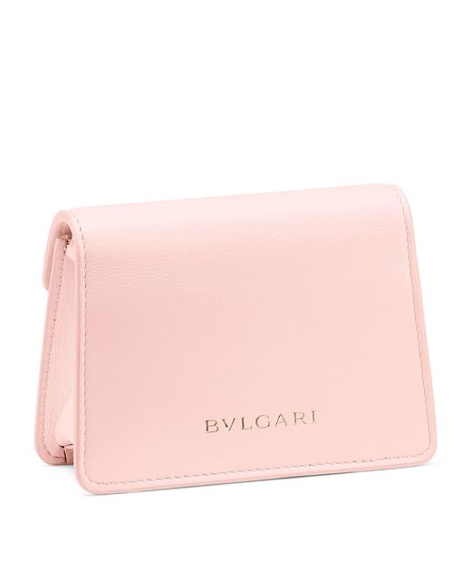 BVLGARI Pink Micro Calf Leather Serpenti Forever Cross-body Bag