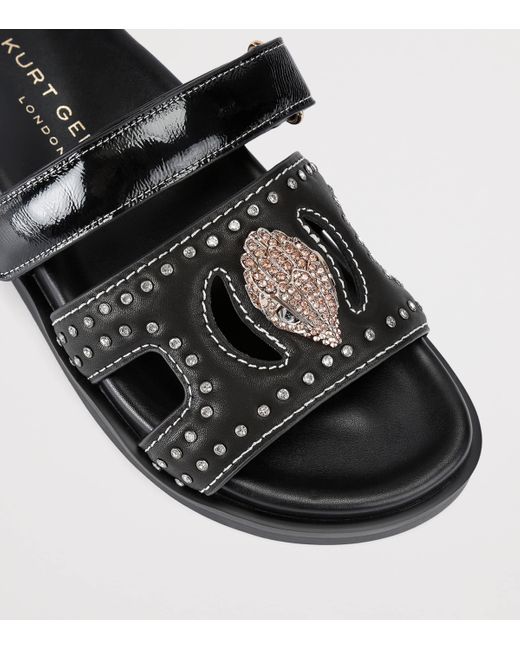 Kurt Geiger Black Kurt Geiger Sandals Other Leather Patent Eagle