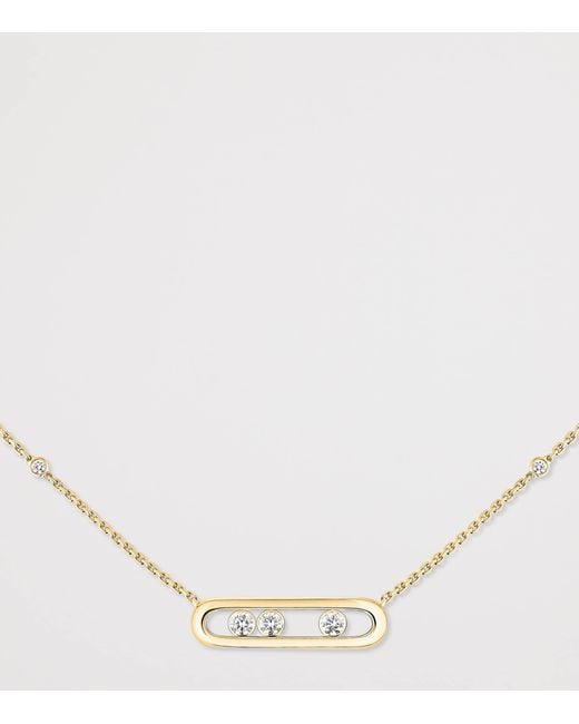 Messika Natural Baby Move Classique And Diamond Necklace