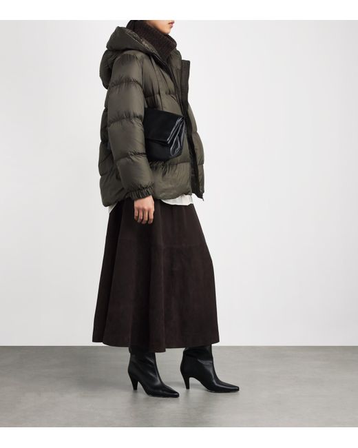 Max Mara Green The Cube Quilted Jacket