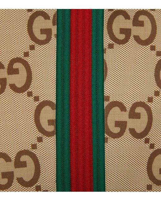 Gucci Natural Jumbo Gg Web Stripe Sweatpants for men