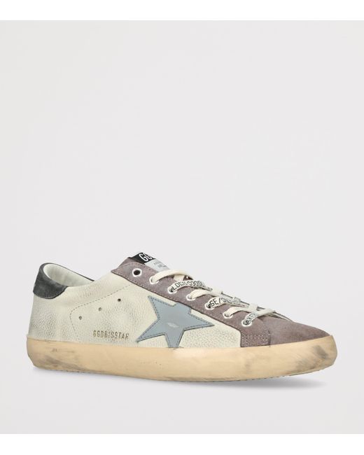 Golden Goose Deluxe Brand Natural Leather Super-Star Sneakers for men