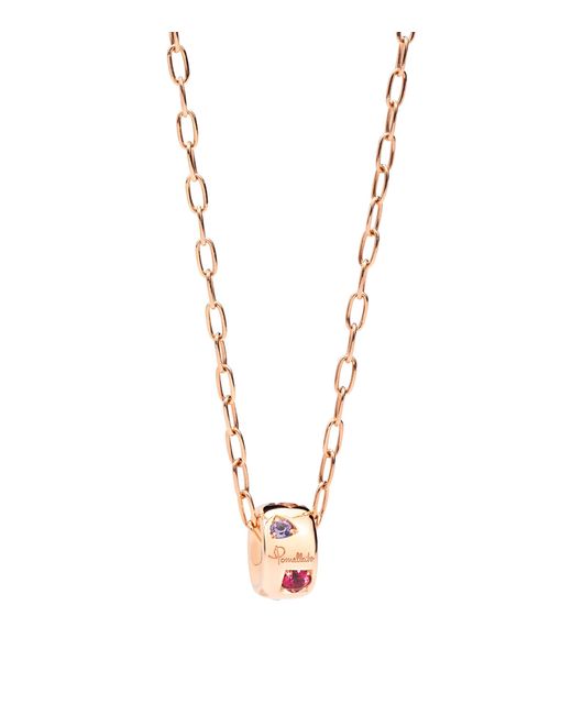 Pomellato Metallic Iconica Pendant Necklace