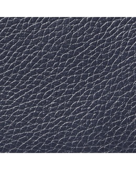 Aspinal Blue Medium Leather Ella Pouch