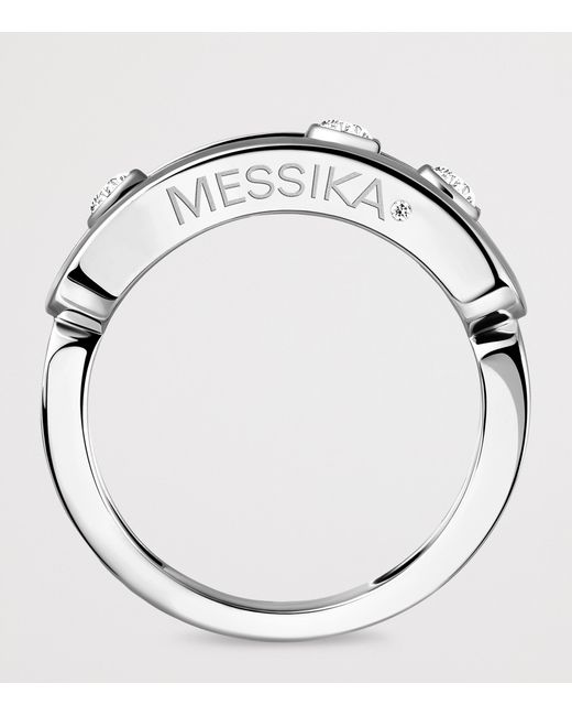 Messika Metallic Move Classique And Diamond Ring