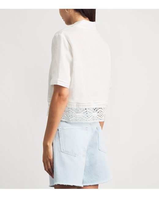 FRAME White The Heirloom Shirt
