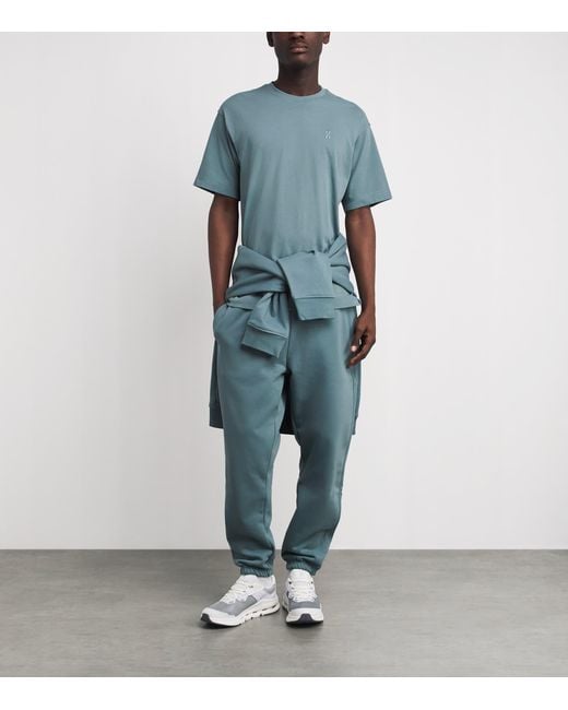 On Shoes Blue Cott Club Collective T-Shirt for men