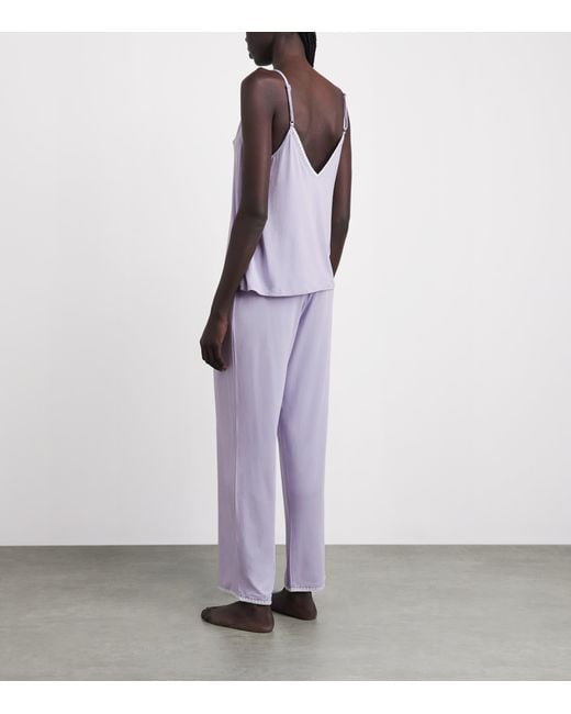 Eberjey Purple Frida Pyjama Set
