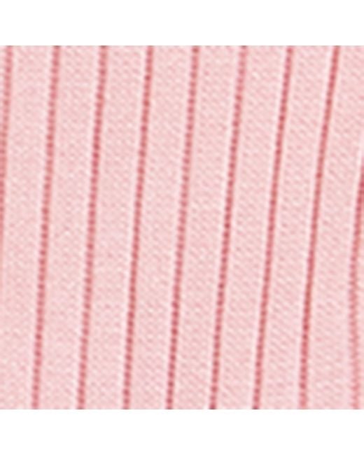 Pantherella Pink Ribbed Danvers Socks for men