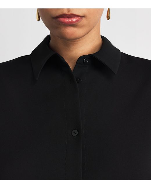 Almada Label Black Nile Shirt Dress