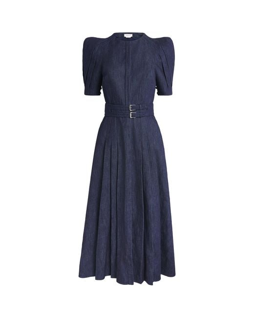 Gabriela Hearst Blue Denim Patricia Maxi Dress