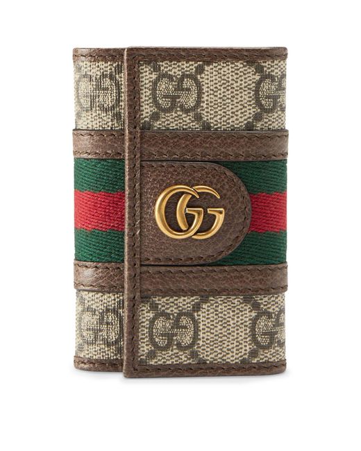 Gucci Green Ophidia Gg Key Case for men