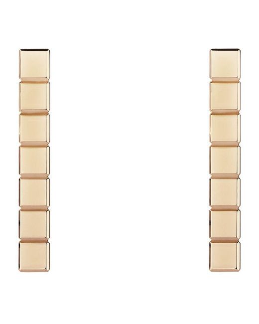 Chopard White Ice Cube Earrings