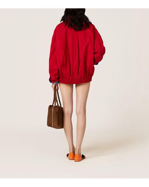 Miu Miu Red Jackets
